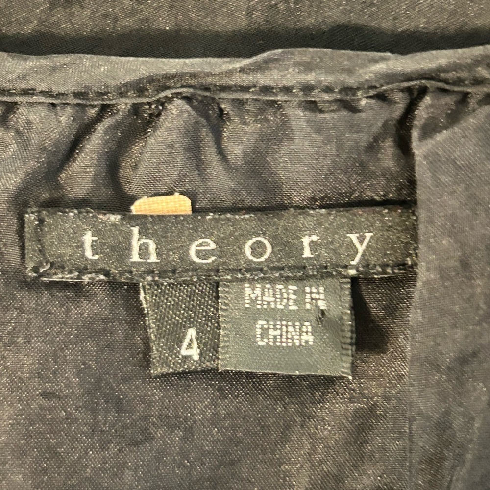 Theory Mini Ruffle Silk
Cami Dress size 4 Black MN
Used - Picture 8 of 8